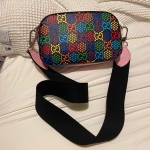 Gucci psychedelic camera bag